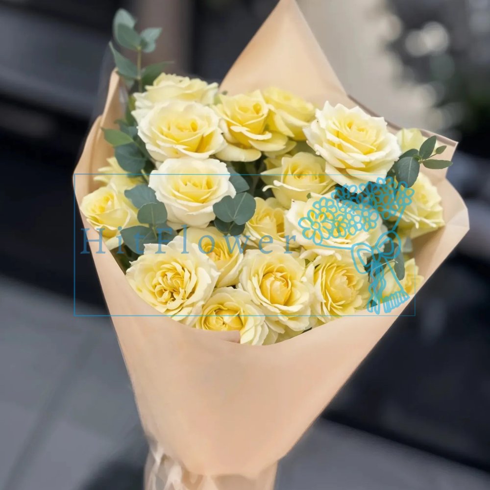 Букет Ласковый свет Букет роз Ласковый свет